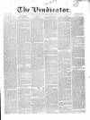 Vindicator Wednesday 29 November 1843 Page 1