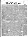 Vindicator Saturday 26 October 1844 Page 1