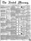 Kendal Mercury Saturday 02 September 1854 Page 1