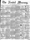 Kendal Mercury Saturday 23 September 1854 Page 1