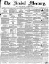 Kendal Mercury Saturday 20 January 1855 Page 1