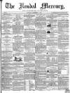 Kendal Mercury Saturday 08 September 1855 Page 1