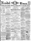 Kendal Mercury Saturday 20 January 1866 Page 1