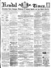 Kendal Mercury Saturday 27 January 1866 Page 1