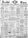 Kendal Mercury Saturday 08 September 1866 Page 1