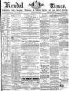 Kendal Mercury Saturday 29 September 1866 Page 1