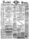 Kendal Mercury Saturday 05 January 1867 Page 1