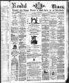 Kendal Mercury Saturday 28 January 1871 Page 1