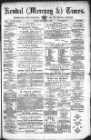 Kendal Mercury Friday 19 November 1880 Page 1