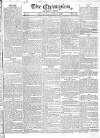 Sligo Champion Saturday 01 April 1837 Page 1