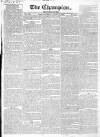 Sligo Champion Saturday 18 August 1838 Page 1