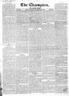 Sligo Champion Saturday 10 November 1838 Page 1