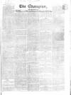 Sligo Champion Saturday 01 June 1839 Page 1