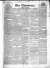 Sligo Champion Saturday 04 January 1840 Page 1