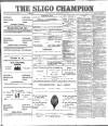 Sligo Champion Saturday 16 January 1897 Page 1