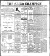 Sligo Champion Saturday 15 January 1898 Page 1