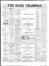 Sligo Champion Saturday 11 August 1900 Page 1