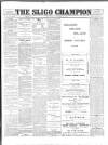 Sligo Champion Saturday 27 October 1900 Page 1