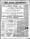 Sligo Champion Saturday 17 December 1910 Page 1