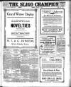 Sligo Champion Saturday 04 November 1911 Page 1