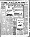 Sligo Champion Saturday 20 January 1912 Page 1