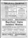 Sligo Champion Saturday 07 December 1912 Page 1