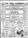Sligo Champion Saturday 27 June 1914 Page 1