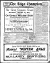 Sligo Champion Saturday 15 January 1916 Page 1