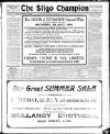 Sligo Champion Saturday 22 July 1916 Page 1