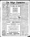 Sligo Champion Saturday 26 August 1916 Page 1