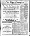 Sligo Champion Saturday 20 January 1917 Page 1
