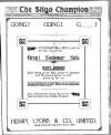 Sligo Champion Saturday 21 July 1917 Page 1