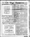 Sligo Champion Saturday 01 December 1917 Page 1