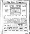 Sligo Champion Saturday 12 January 1918 Page 1
