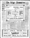 Sligo Champion Saturday 18 January 1919 Page 1