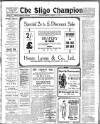 Sligo Champion Saturday 29 November 1919 Page 1