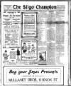 Sligo Champion Saturday 13 December 1919 Page 1
