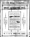 Sligo Champion Saturday 03 January 1920 Page 1