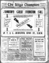 Sligo Champion Saturday 27 November 1920 Page 1