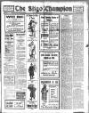 Sligo Champion Saturday 08 October 1921 Page 1