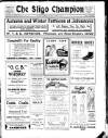 Sligo Champion Saturday 03 October 1936 Page 1