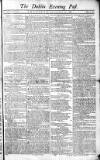 Dublin Evening Post Thursday 17 September 1778 Page 1