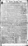 Dublin Evening Post Tuesday 29 September 1778 Page 1