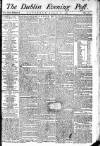 Dublin Evening Post Saturday 27 January 1781 Page 1