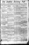 Dublin Evening Post Saturday 21 May 1785 Page 1