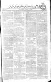 Dublin Evening Post Saturday 21 March 1807 Page 1