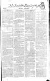 Dublin Evening Post Thursday 12 November 1807 Page 1