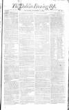 Dublin Evening Post Saturday 12 December 1807 Page 1