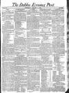 Dublin Evening Post Thursday 07 August 1823 Page 1
