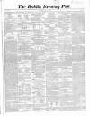 Dublin Evening Post Saturday 25 August 1860 Page 1